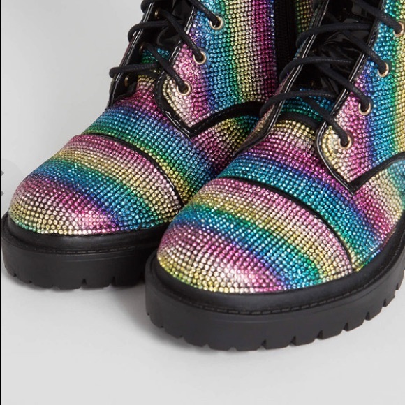 Rhinestone booties - Picture 3 of 3